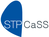 Logotipo de la unidad de Cass que se a la atención al cliente a través de nuestro call center y contact center. STP Group