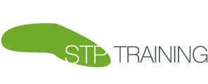 Logotipo de STP Training que se dedica a la formación en tecnologías de la información e idiomas para empresas. STP Group